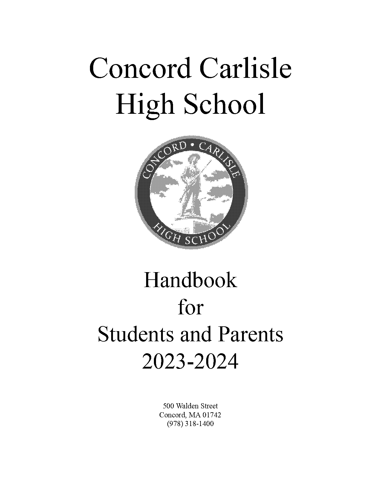 homework policies for concord high school