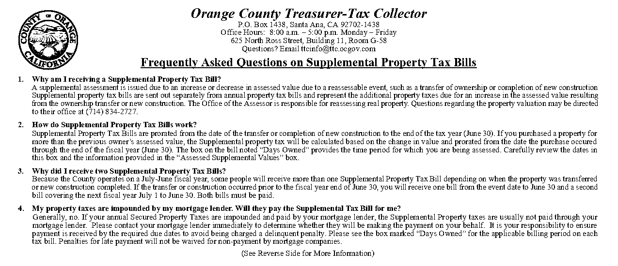 orange county property pay