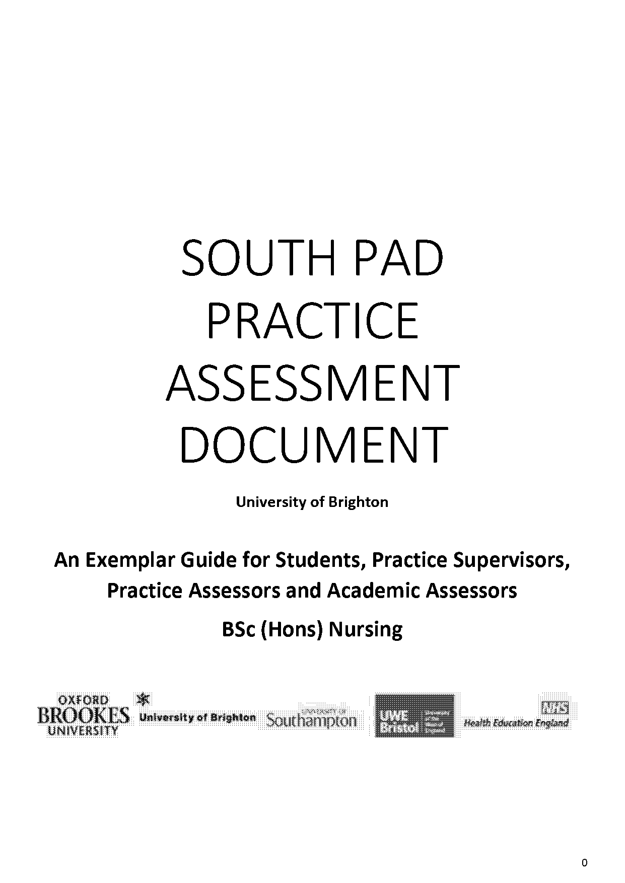 pads professional evaluation guide pdf