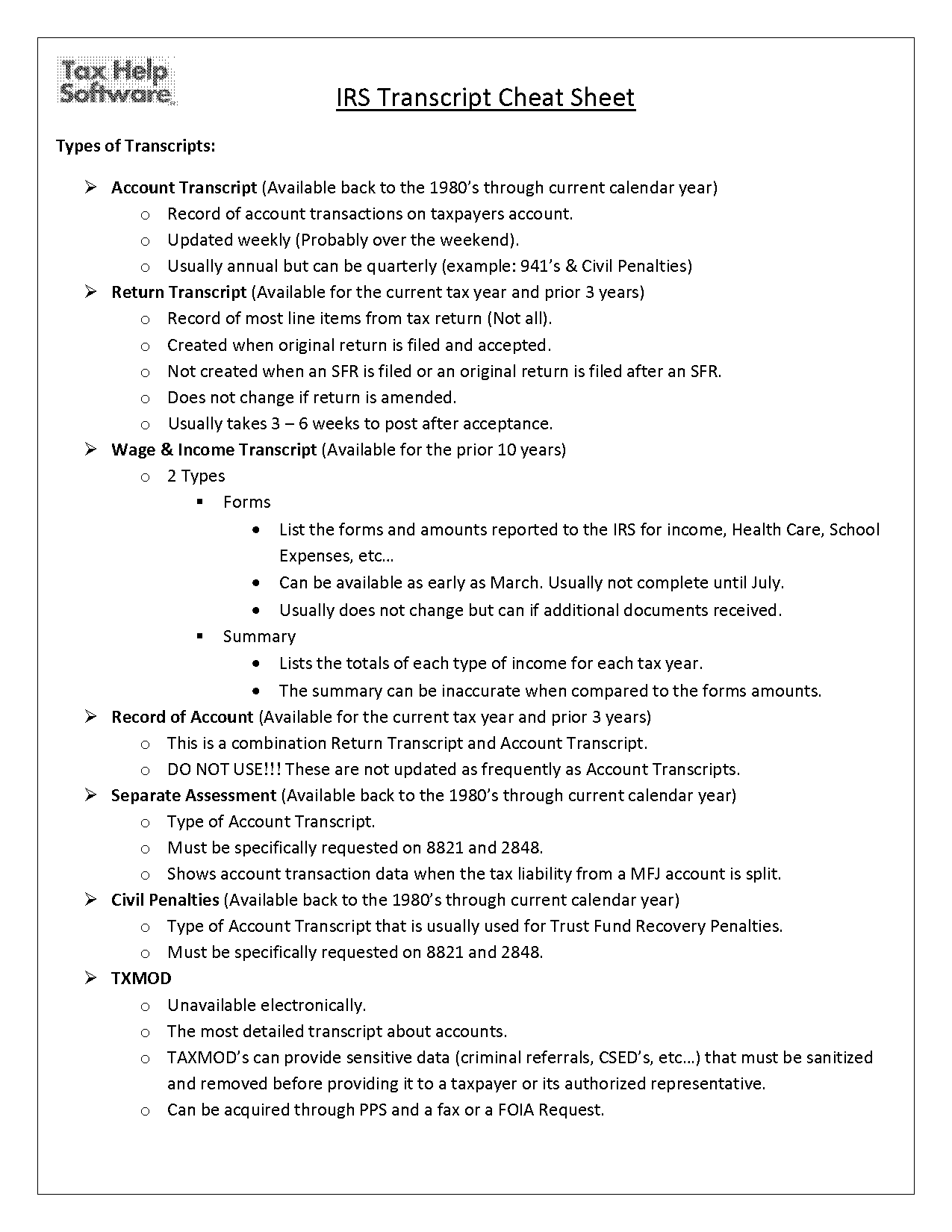 how to read an irs wage and income transcript