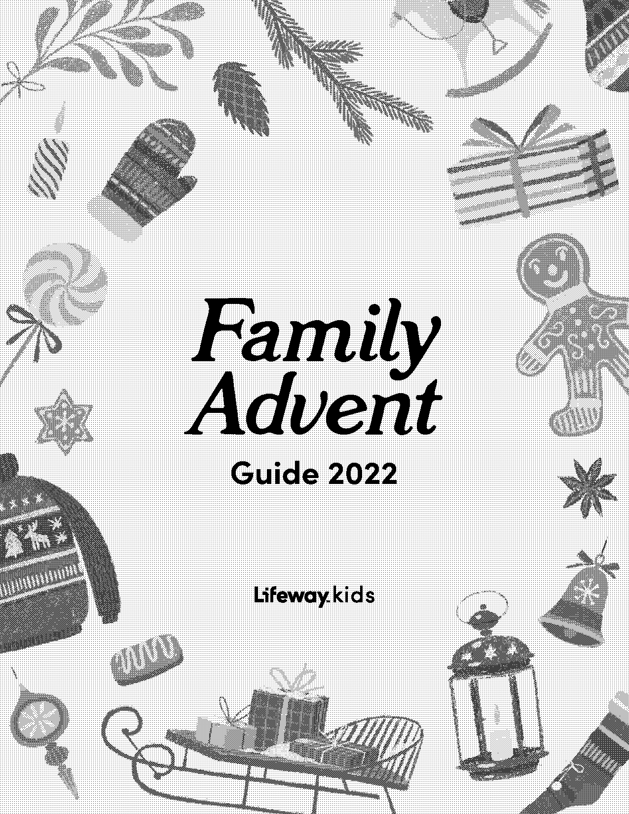 free family advent guide