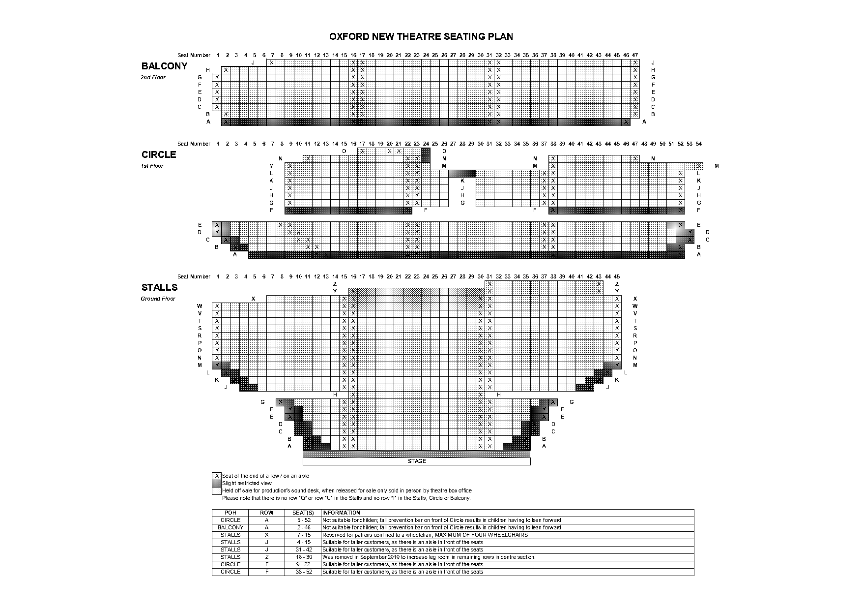 apollo theater seating plan