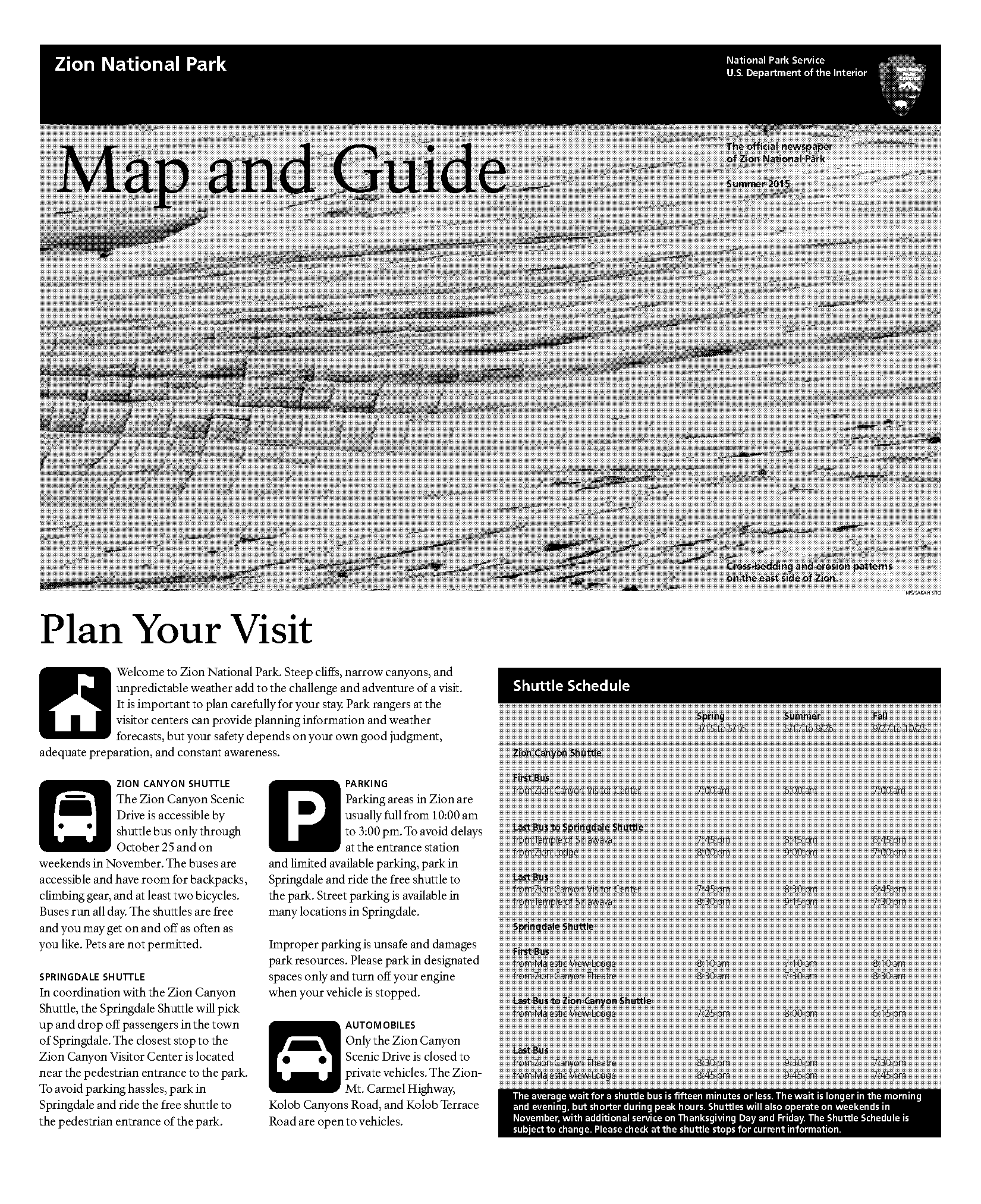 directions to zions national park utah