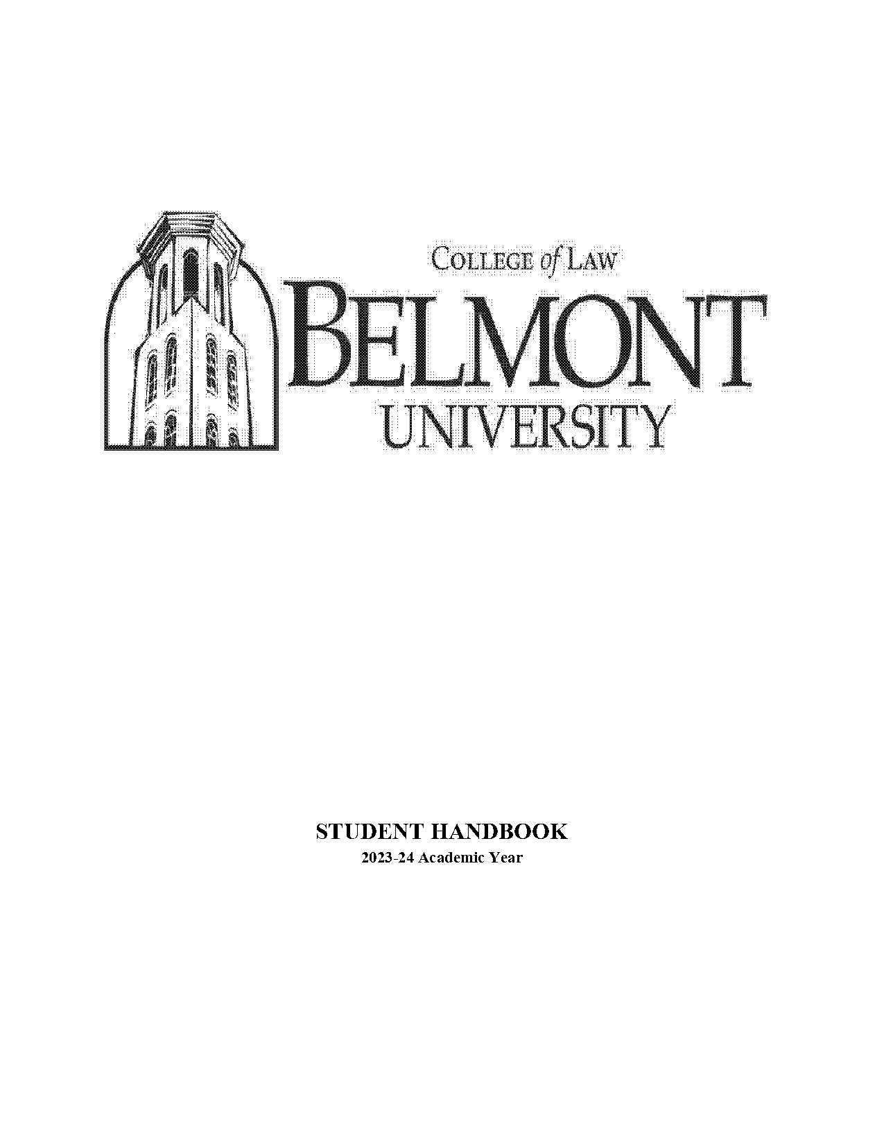 belmont university attendance policy