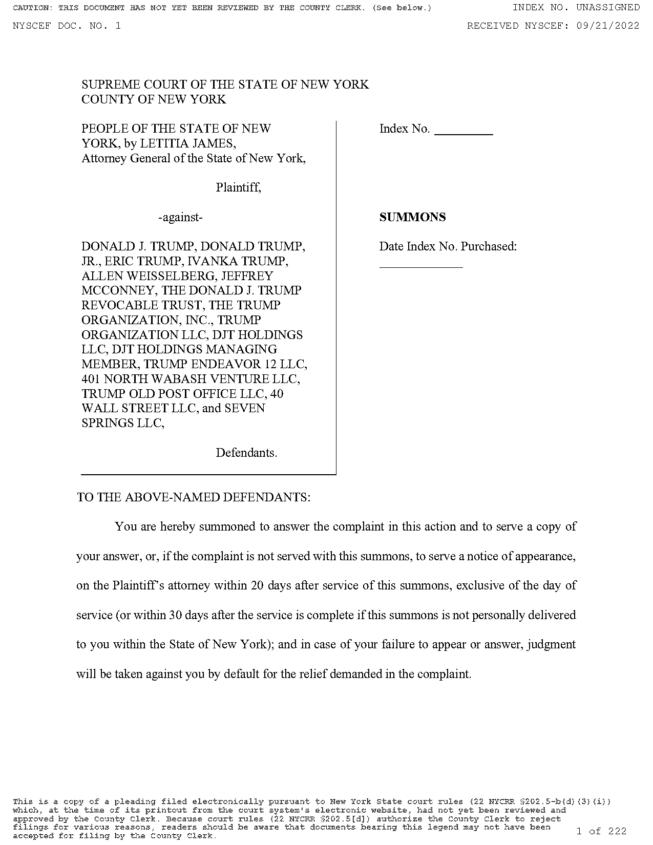 business complaint on a case of fraud