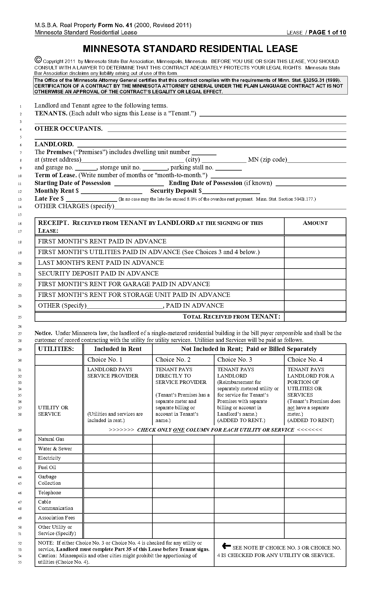 rental agreement how to write