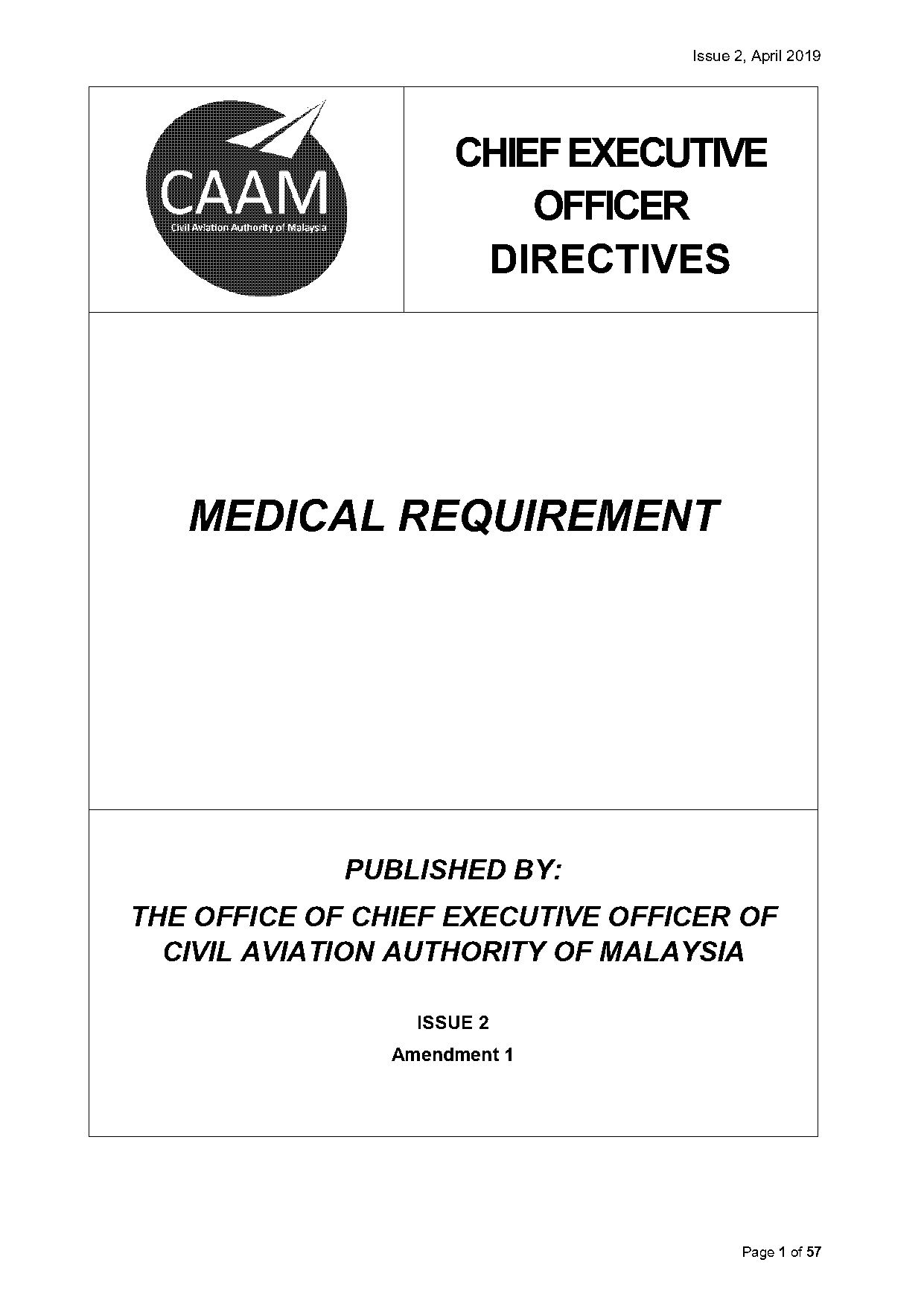 caa cabin crew medical requirements