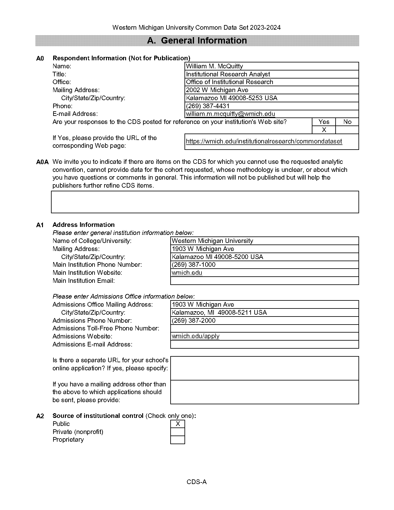 sat act score for western michigan university