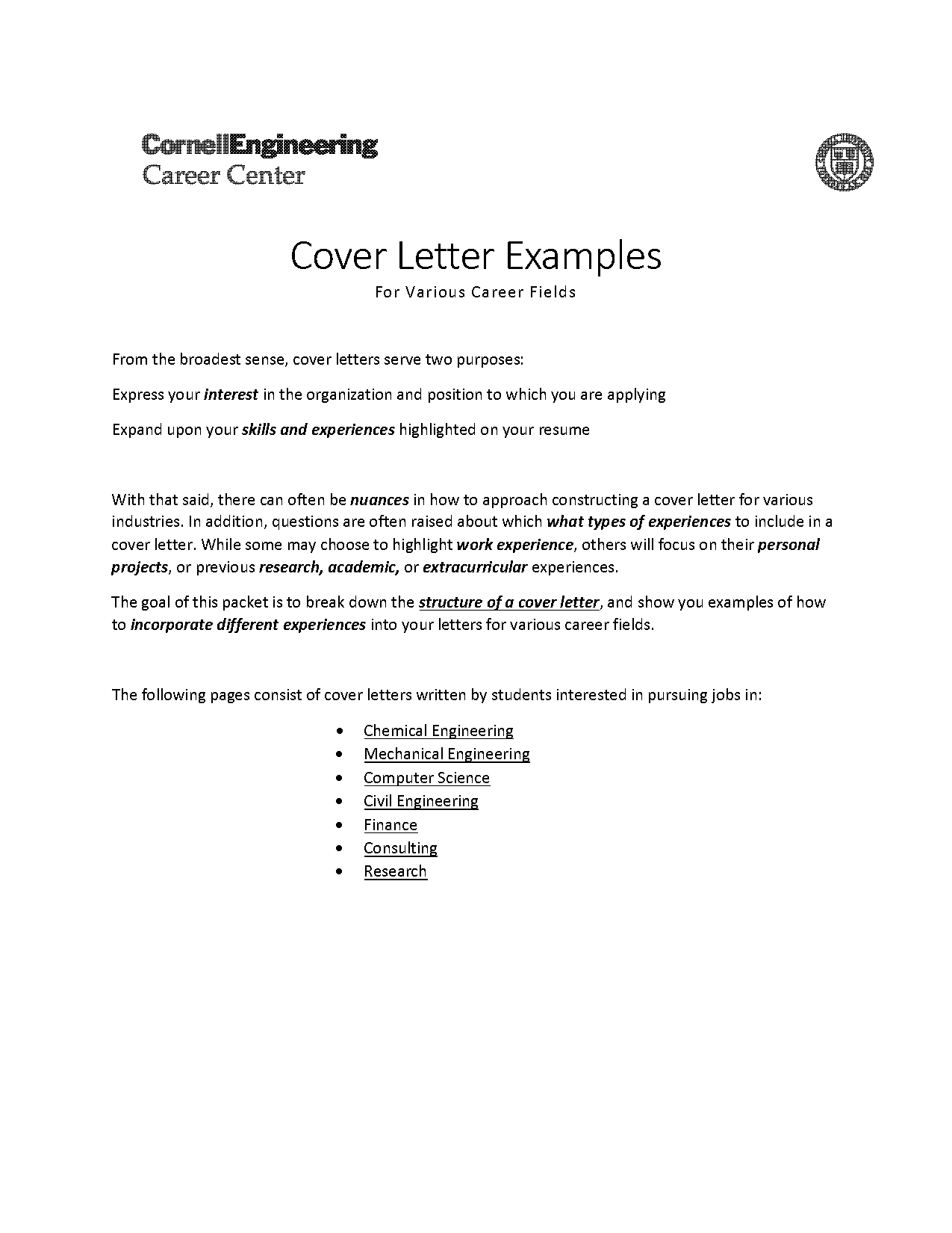 creative associates international program specialist cover letter example