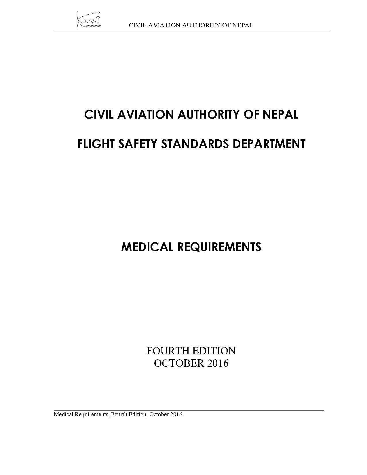 caa cabin crew medical requirements