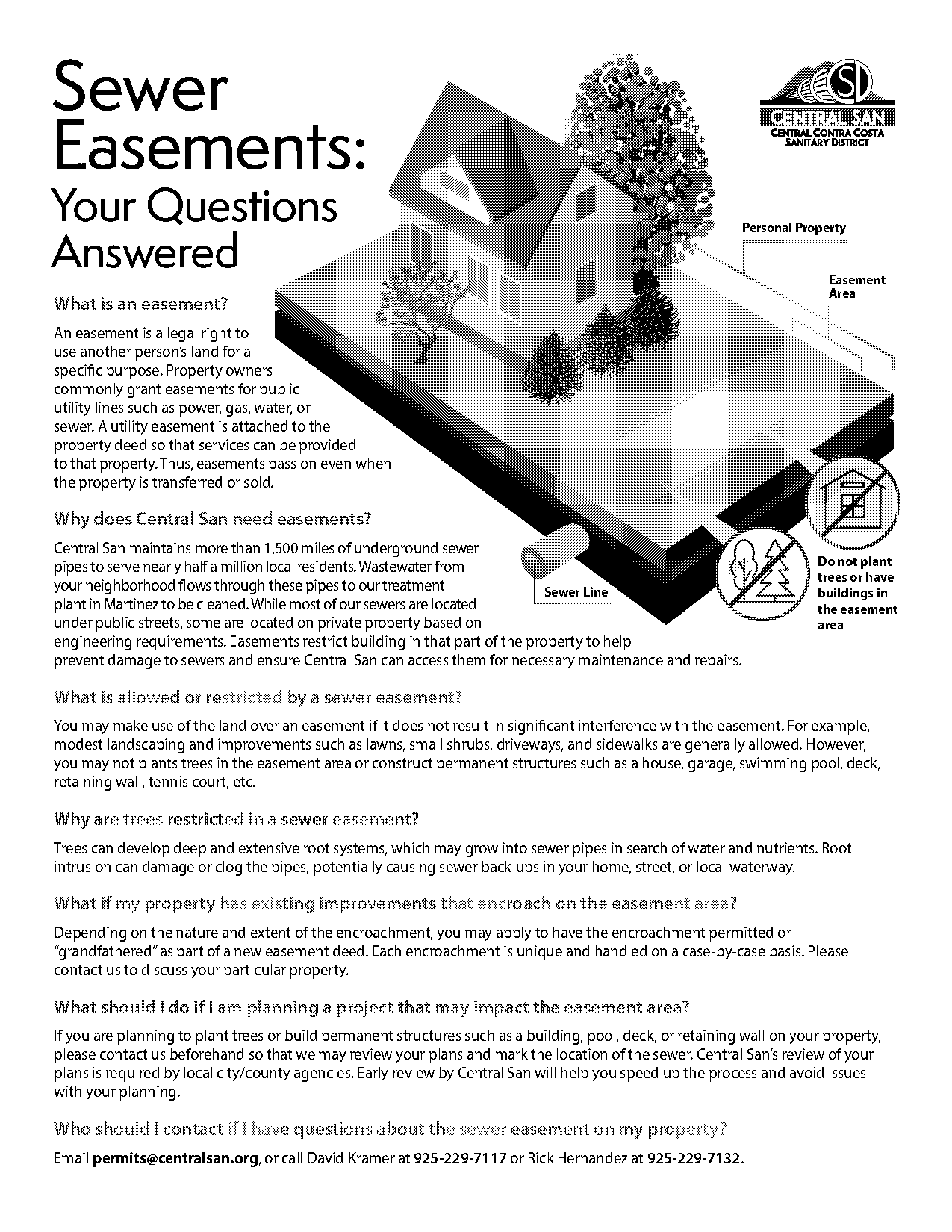 sewer easement meaning in real estate