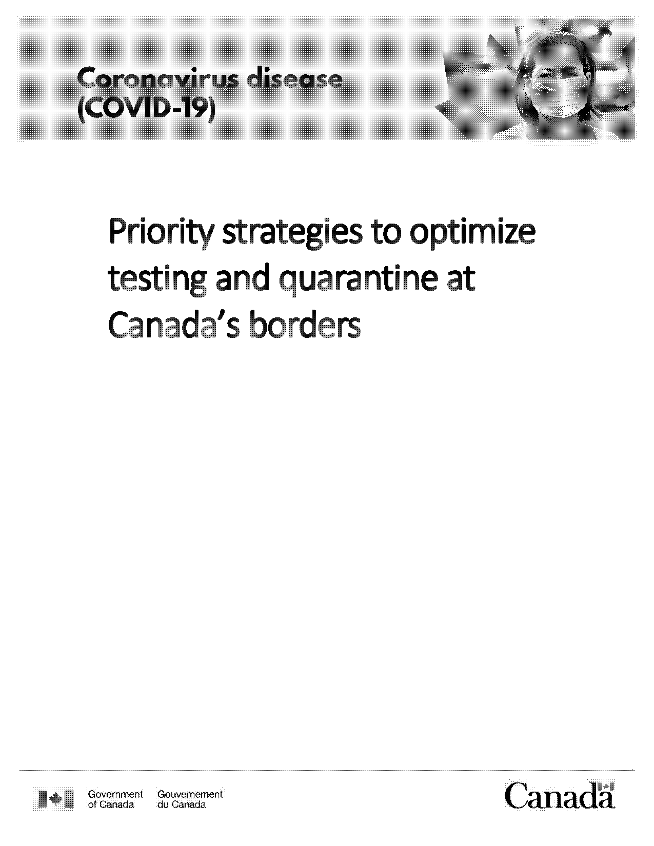 quarantine plan canada sample ontario