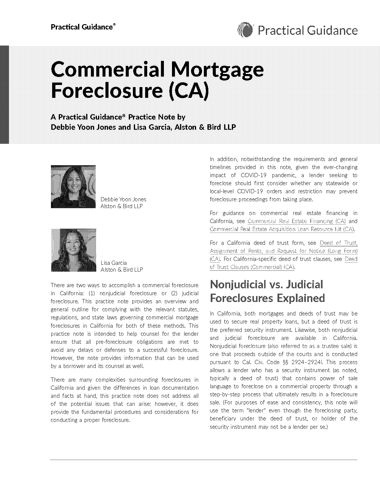 bank of california mortgage clause