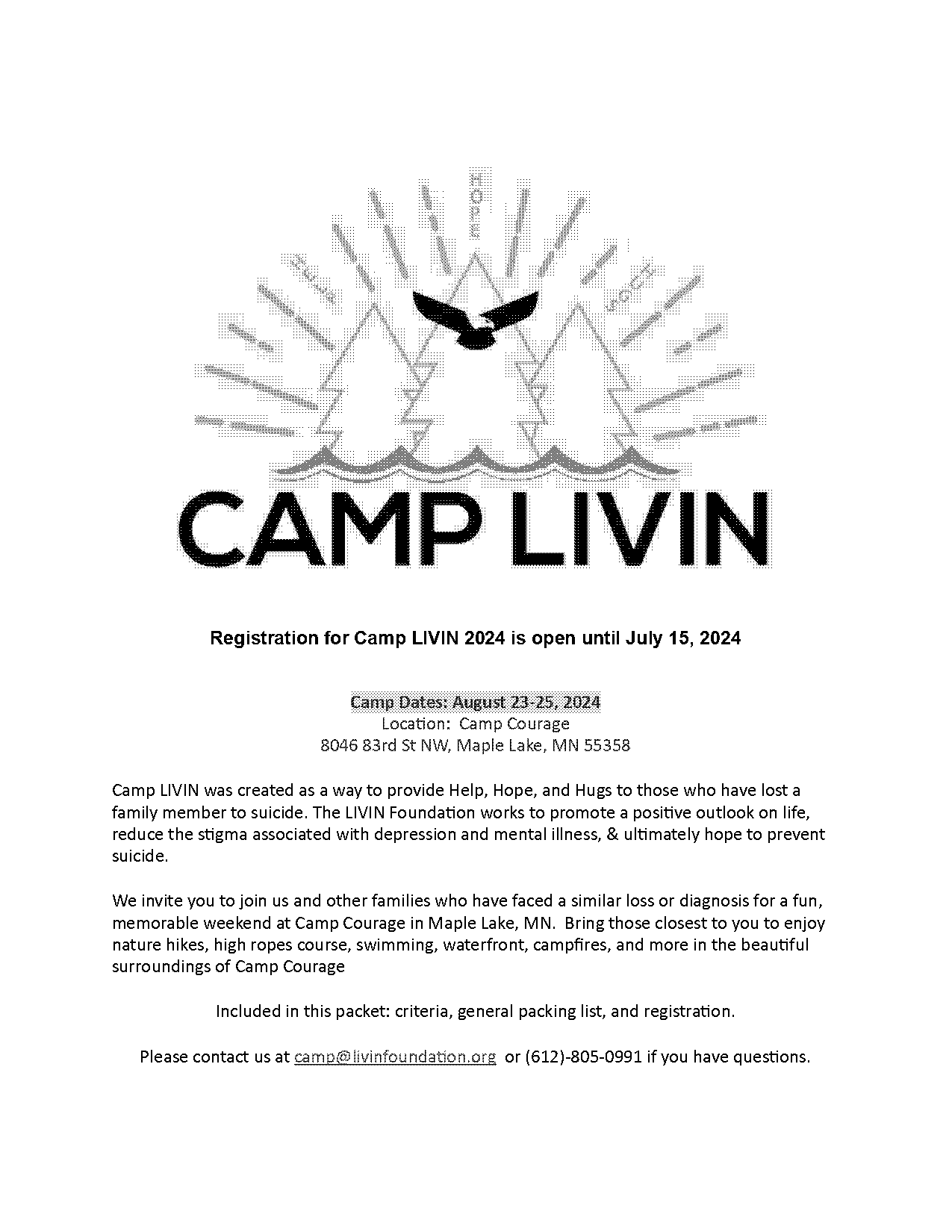 camp courageous mission statement