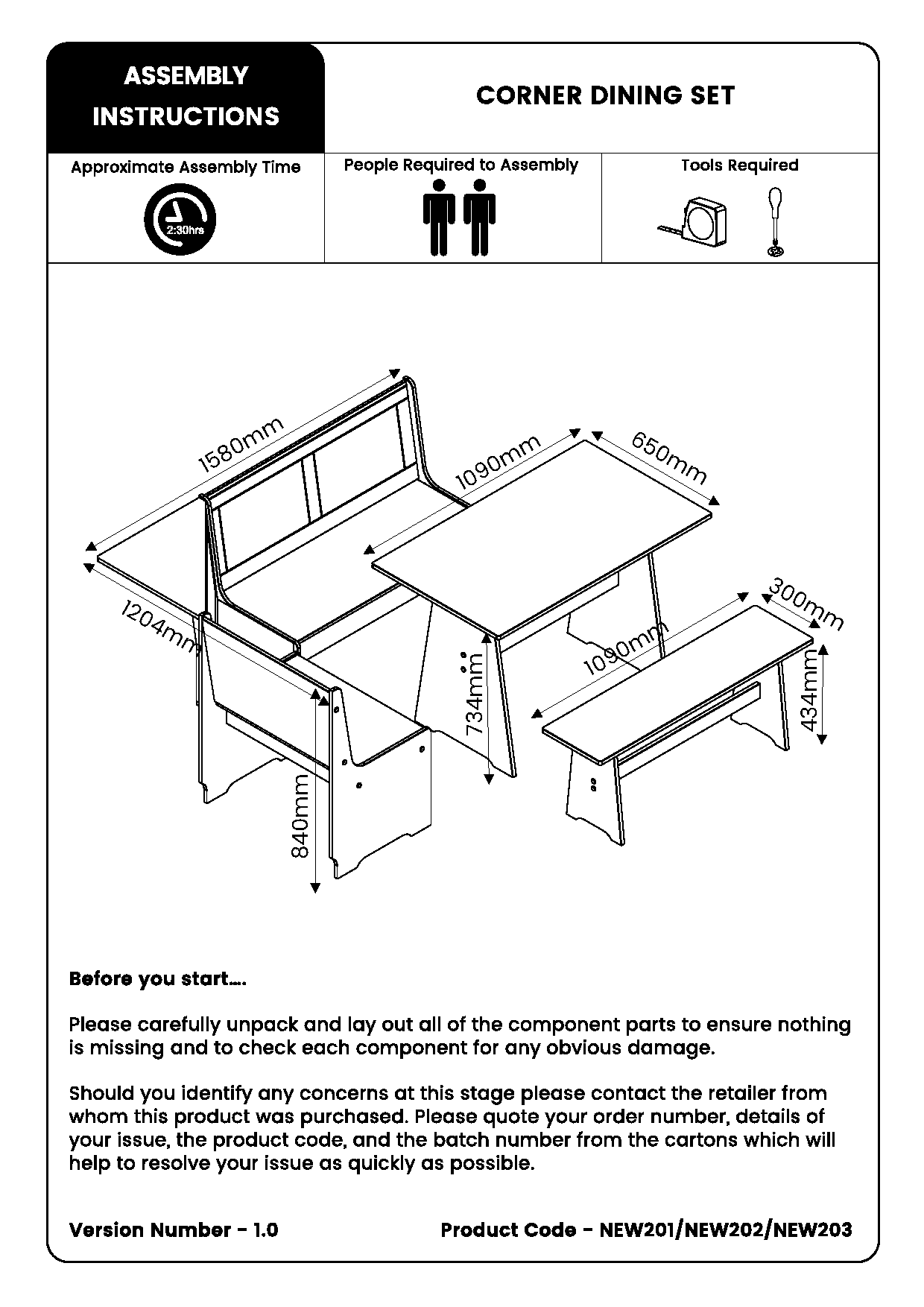 corner kitchen table sets