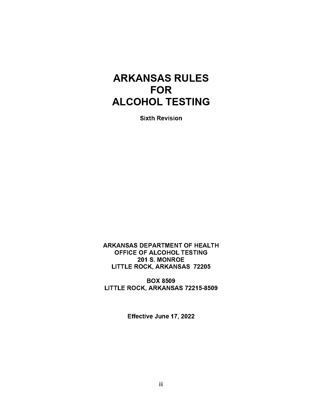 instructions for the protocol bac tester