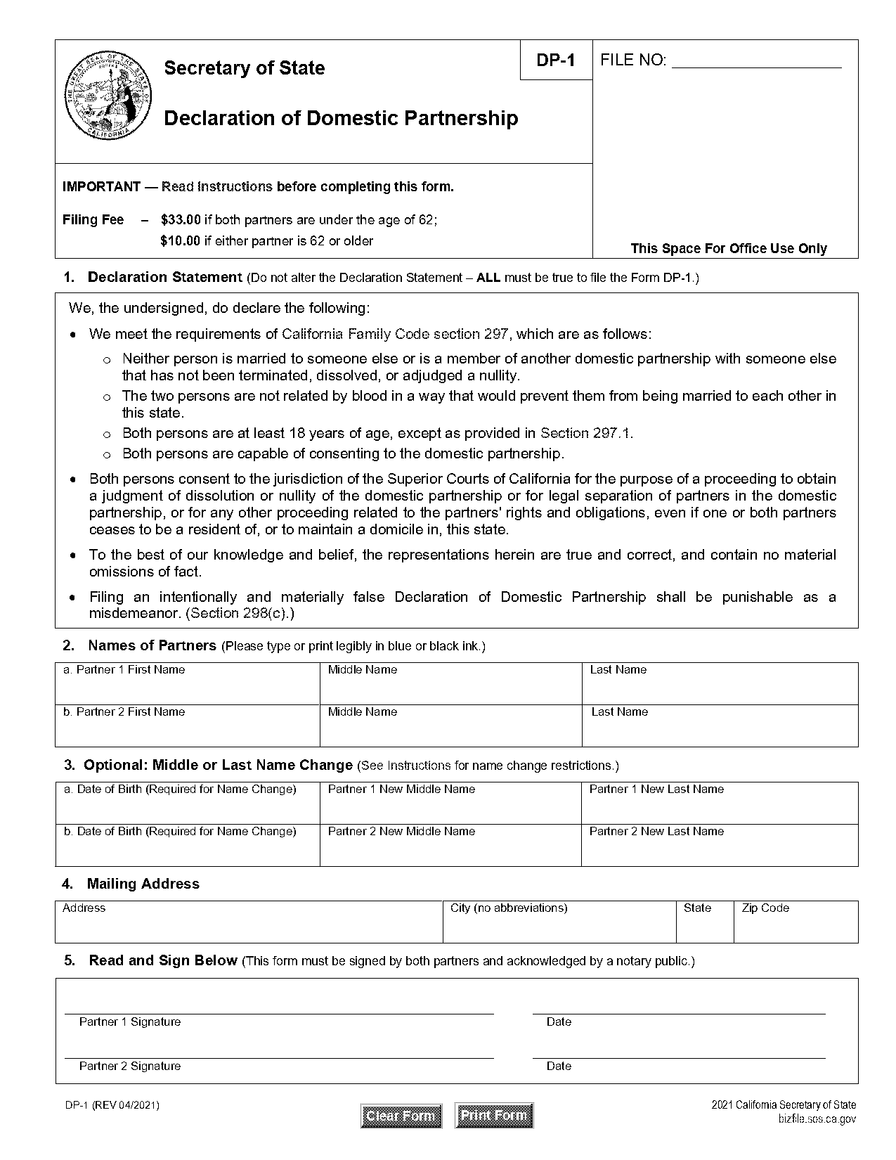 dmv statement of facts form ca