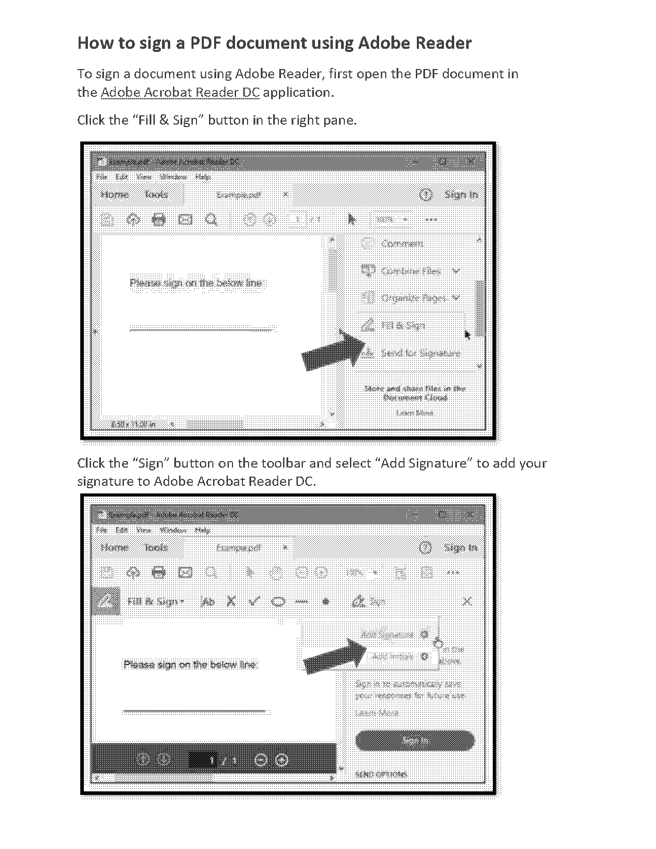 software to electronically sign documents