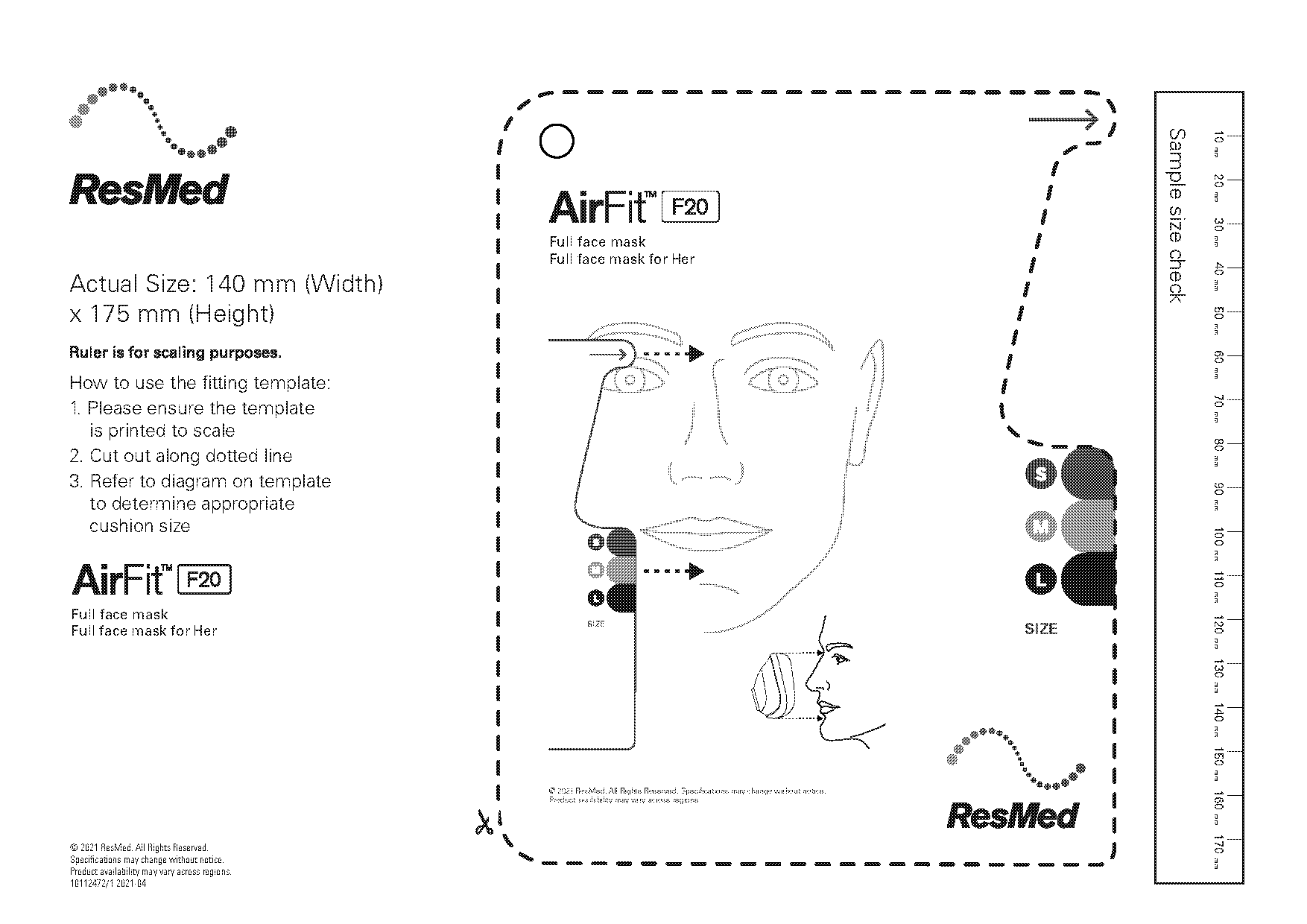 how to make a template for face mask