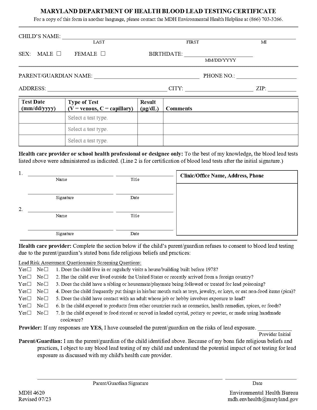 anne arundel school district medical form