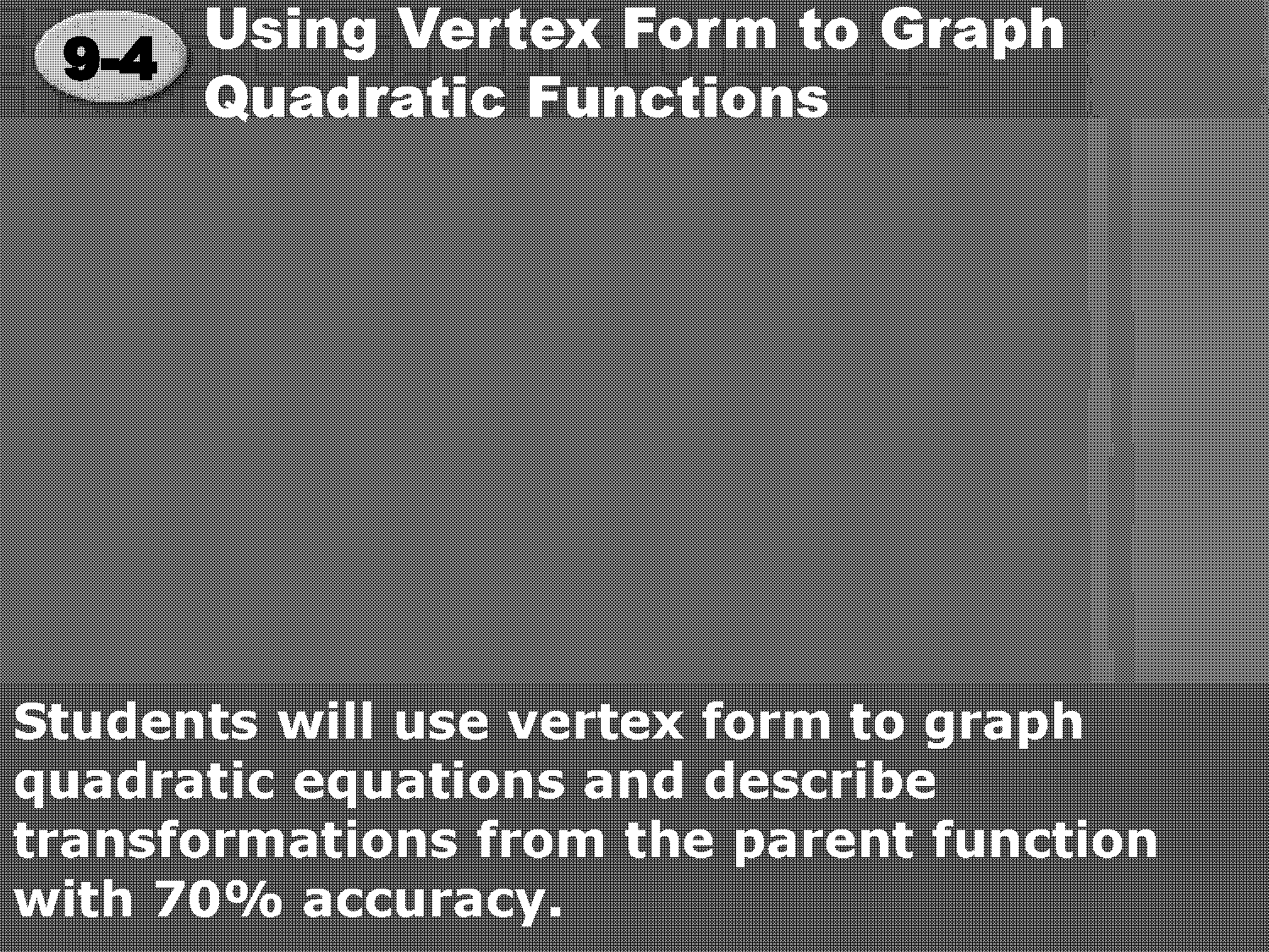 write equation in vertex form given vertex and point worksheet