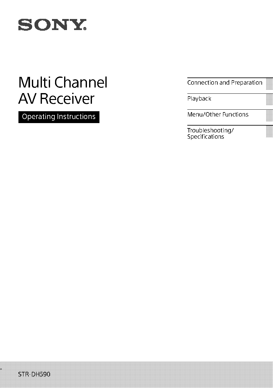 how is a audio receiver connected to a tv