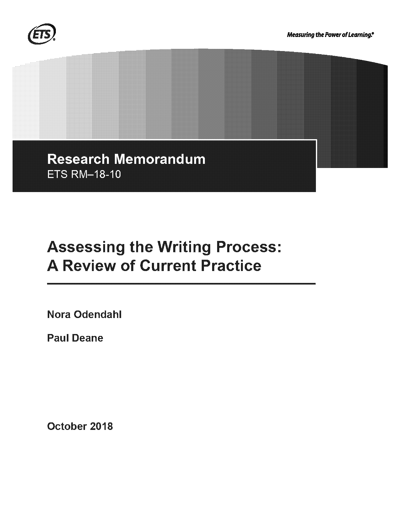 how to evaluate writing process