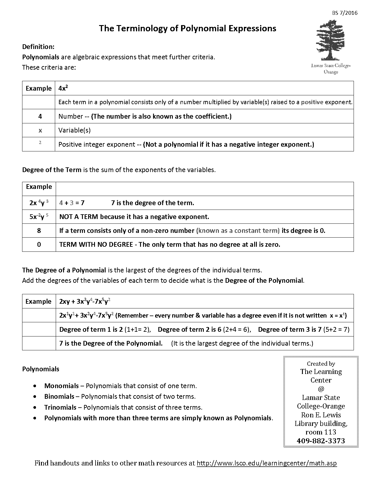 define numerical expression math term