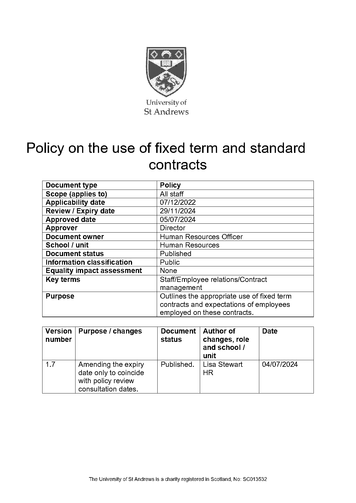 what is a fixed term contract uk